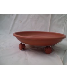  PLATE WITH WHEELS